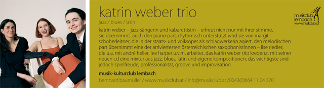 katrin weber trio