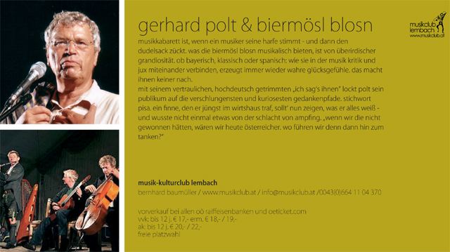 gerhard polt & biermösl blosn