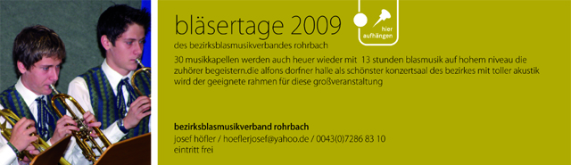 bläsertage 2009