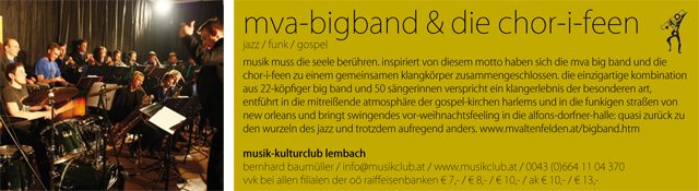 mva-bigband & die chor-i-feen