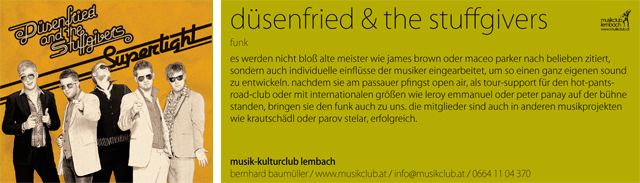 düsenfried & the stuffgivers