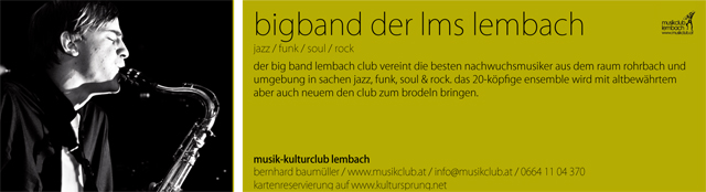 bigband der landesmusikschule