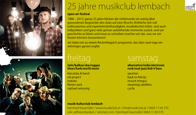 25 jahre musikclub lembach