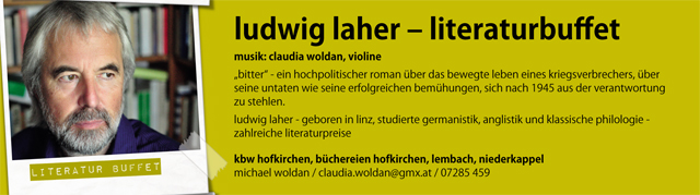 ludwig laher - literaturbuffet