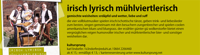 irisch lyrisch mühlviertlerisch