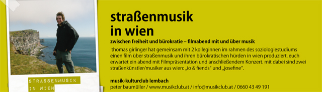 straßenmusik in wien