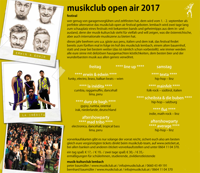 musikclub open air